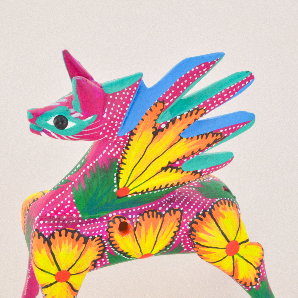 Pegasus Alebrije Oaxacan Wood Carving- magiamexica.com