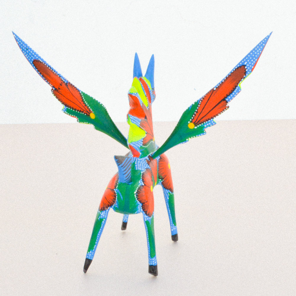 Pegasus Alebrije Oaxacan Wood Carving- magiamexica.com