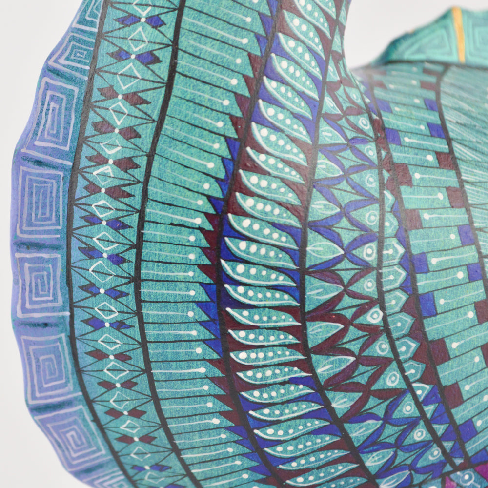 Alebrije Fish Oaxacan Wood Carving - magiamexica.com 