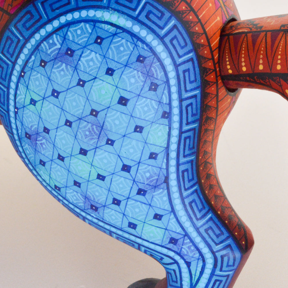 Ram Alebrije Oaxacan Wood Carving  - magiamexica.com