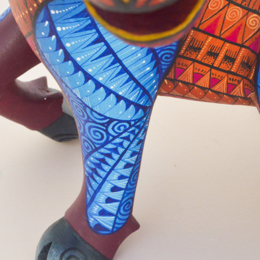Ram Alebrije Oaxacan Wood Carving  - magiamexica.com