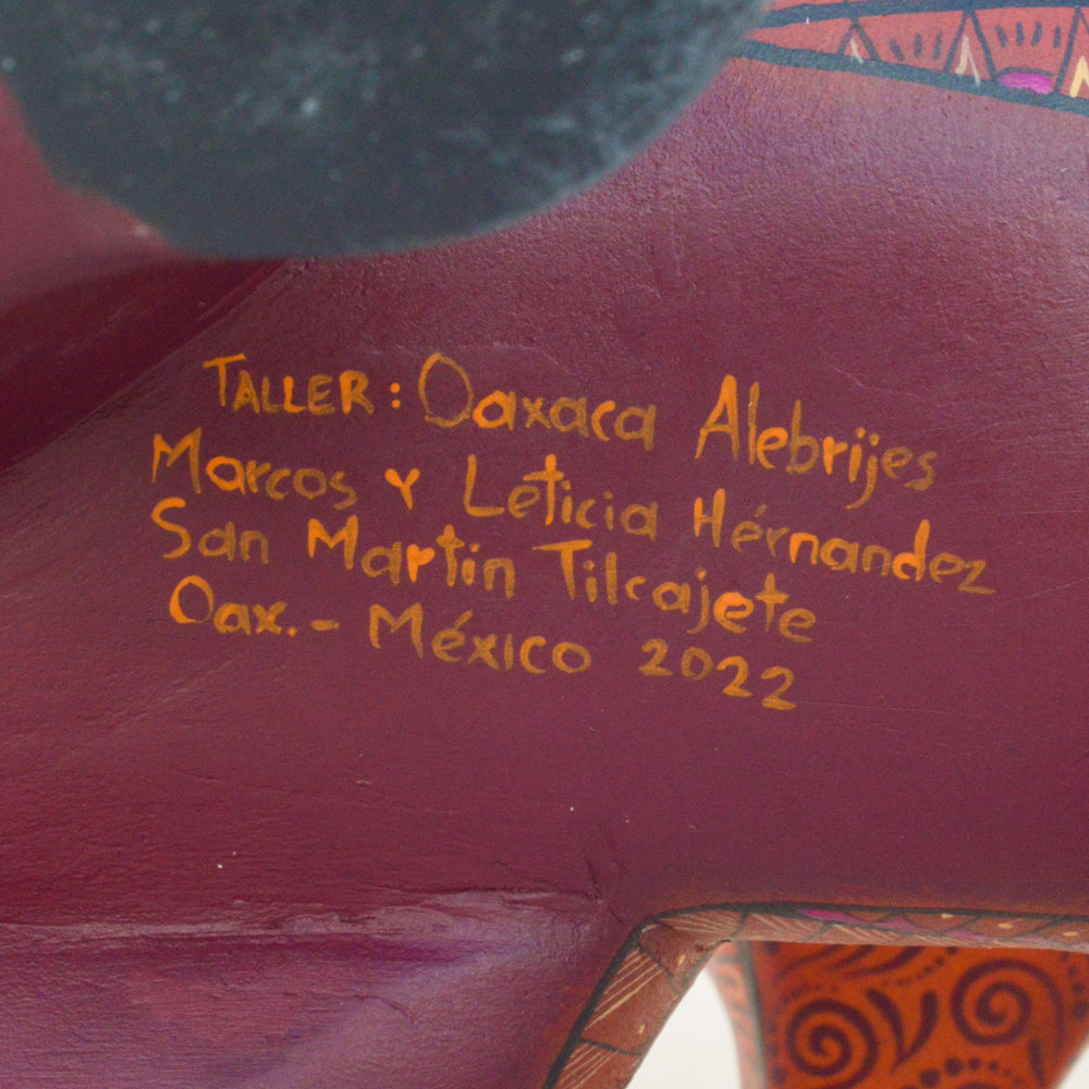 Ram Alebrije Oaxacan Wood Carving  - magiamexica.com