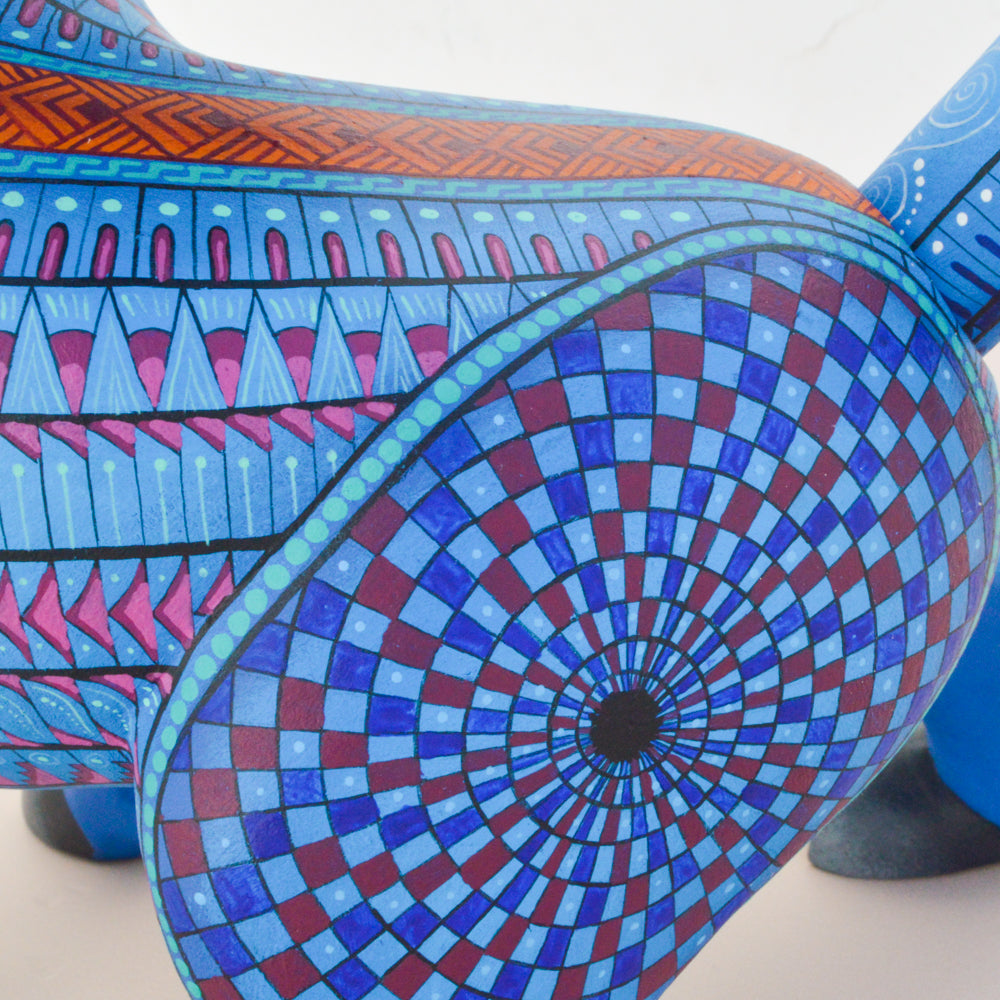 Ram Alebrije Oaxacan Wood Carving  - magiamexica.com