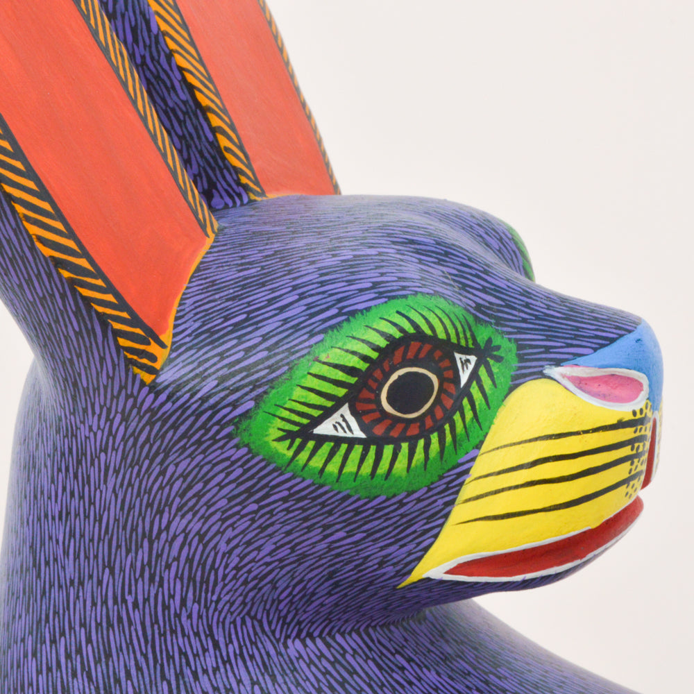 Rabbit Alebrije Oaxacan Wood Carving  - Magia Mexica