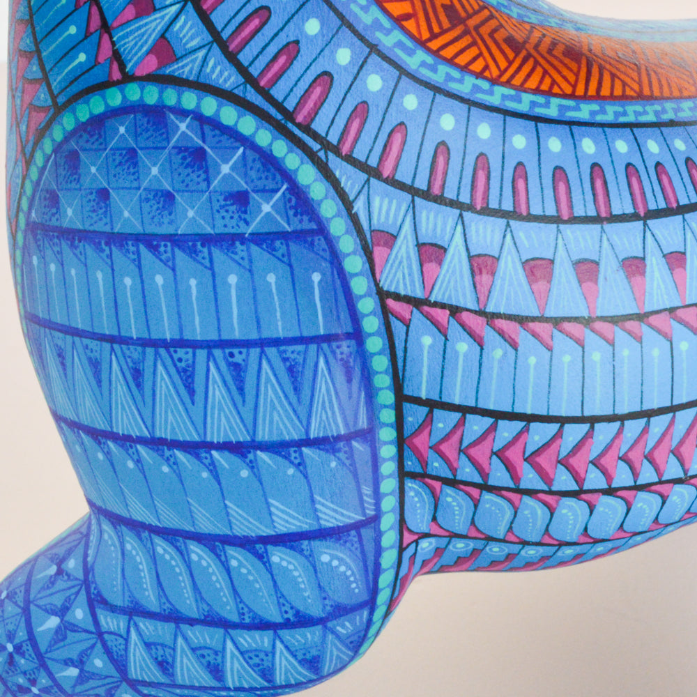 Ram Alebrije Oaxacan Wood Carving  - magiamexica.com