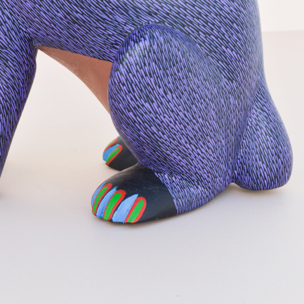 Rabbit Alebrije Oaxacan Wood Carving  - Magia Mexica