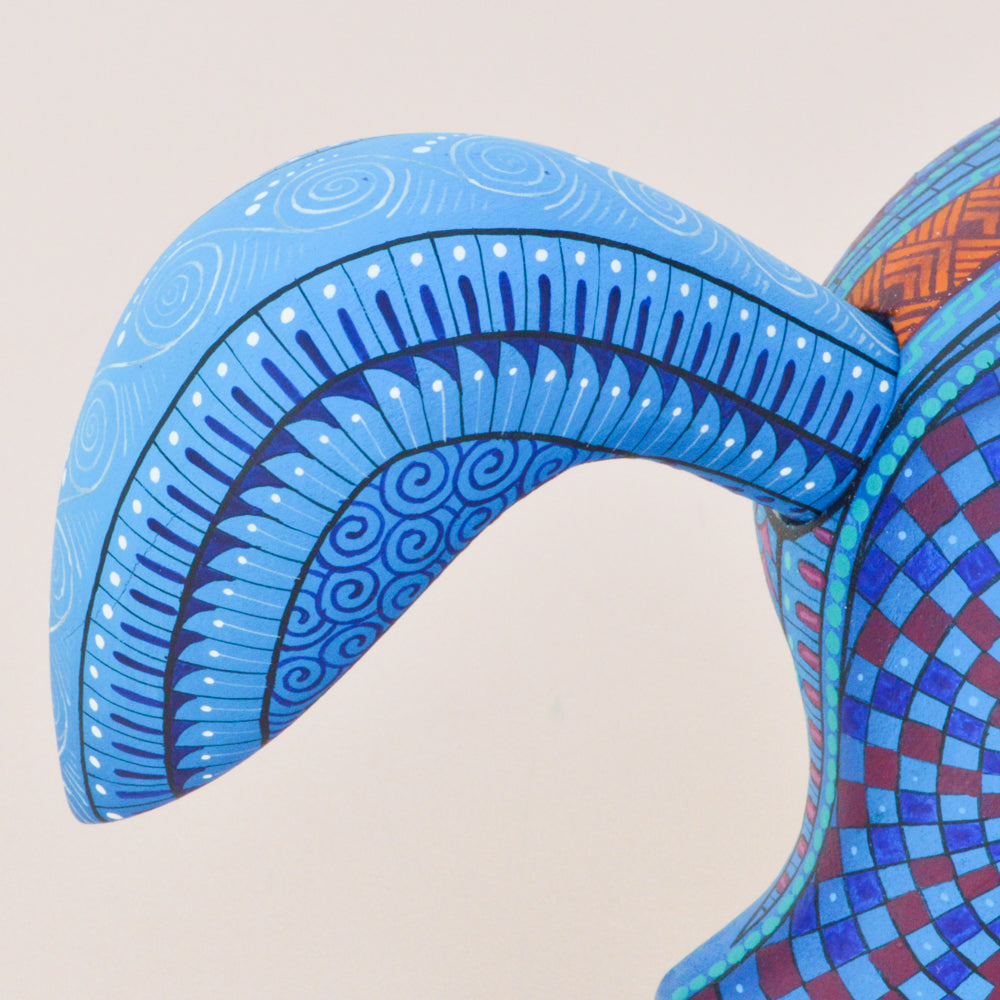 Ram Alebrije Oaxacan Wood Carving  - magiamexica.com
