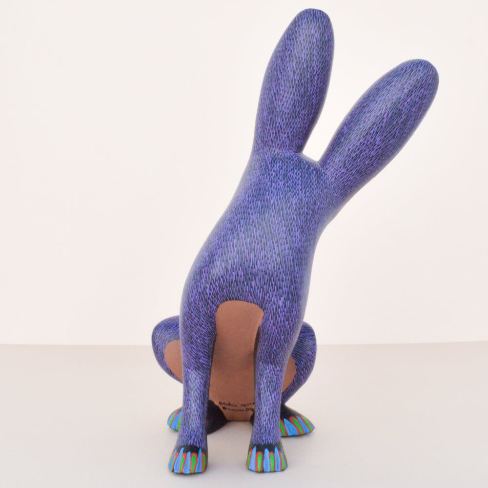 Rabbit Alebrije Oaxacan Wood Carving  - Magia Mexica