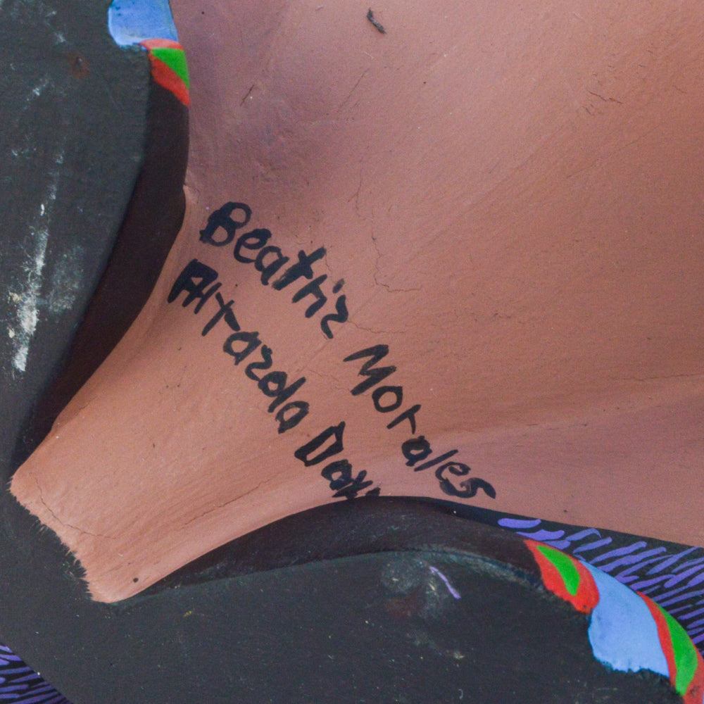 Rabbit Alebrije Oaxacan Wood Carving  - Magia Mexica