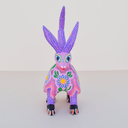 Armadillo Alebrije Oaxacan Wood Carving  - Magia Mexica