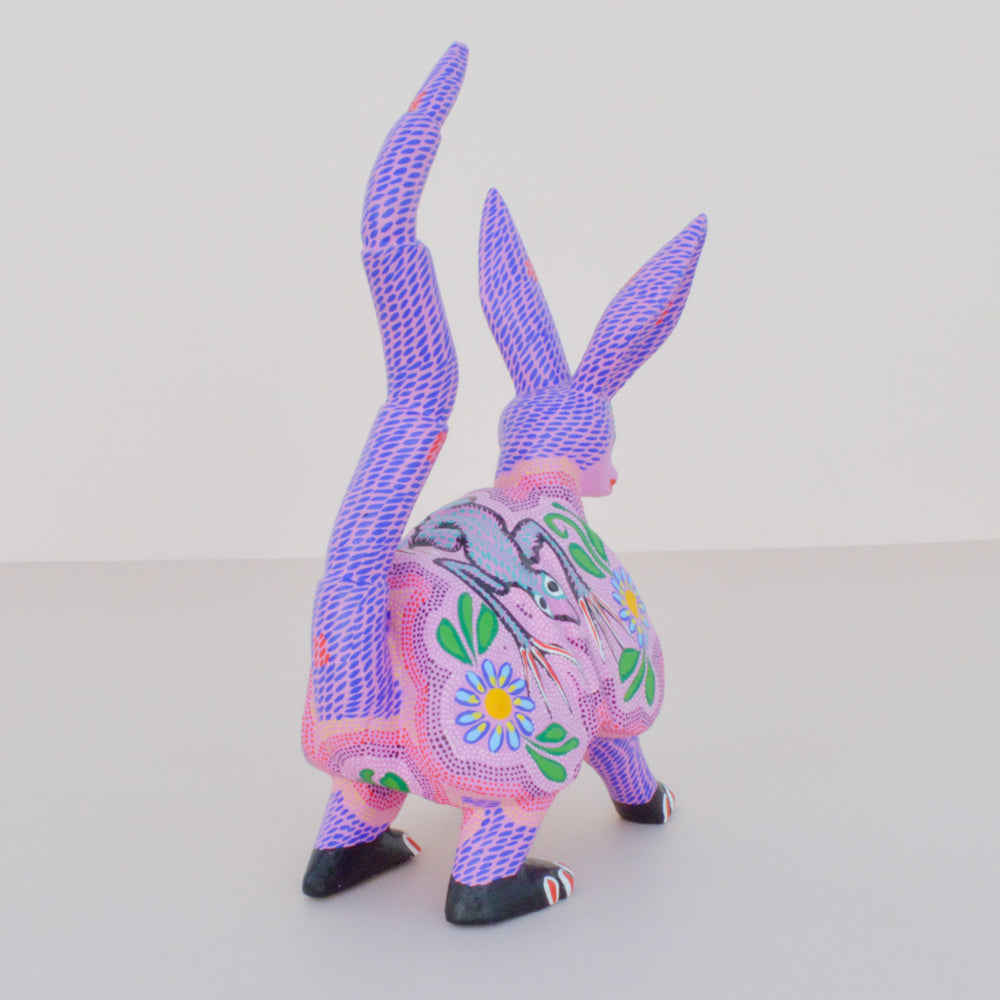 Armadillo Alebrije Oaxacan Wood Carving  - Magia Mexica
