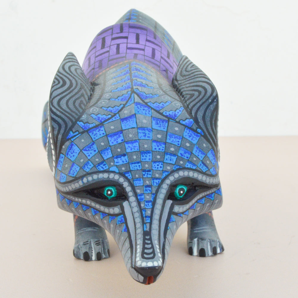 Fox Alebrije Oaxacan Wood Carving - magiamexica.com