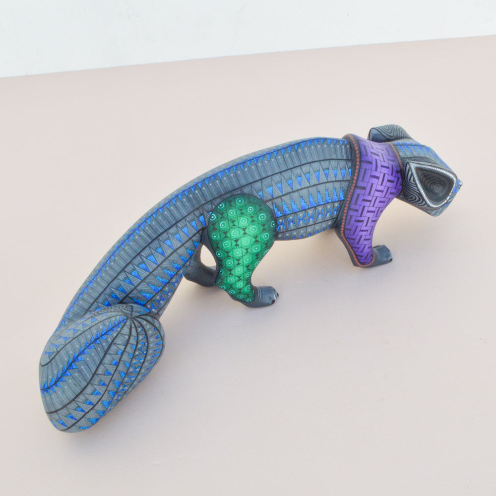 Fox Alebrije Oaxacan Wood Carving - magiamexica.com
