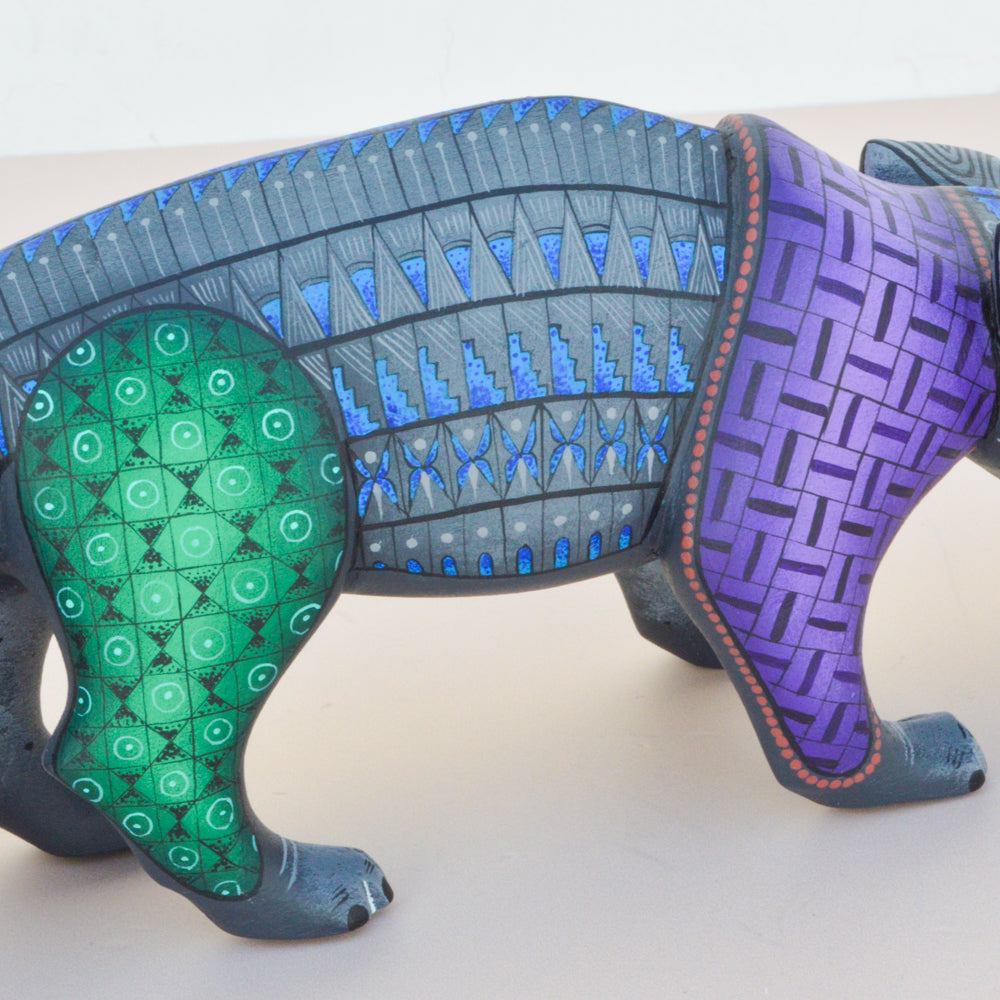 Fox Alebrije Oaxacan Wood Carving - magiamexica.com