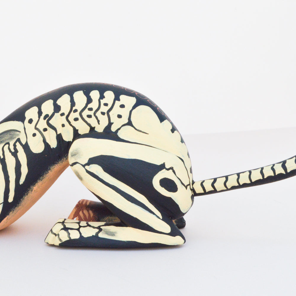 Xoloitzcuintle Alebrije Oaxacan Wood Carving  - Magia Mexica