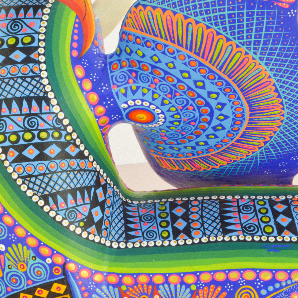 Elephant Alebrije Oaxacan Wood Carving - magiamexica.com