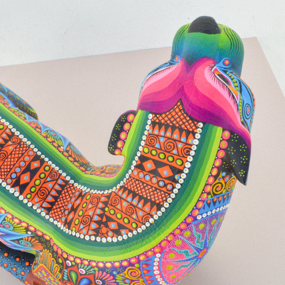 Jaguar Alebrije Oaxacan Wood Carving - magiamexica.com