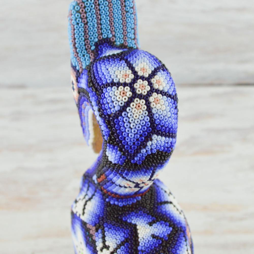 Huichol Art Beaded Animals Pelican - Magia Mexica 