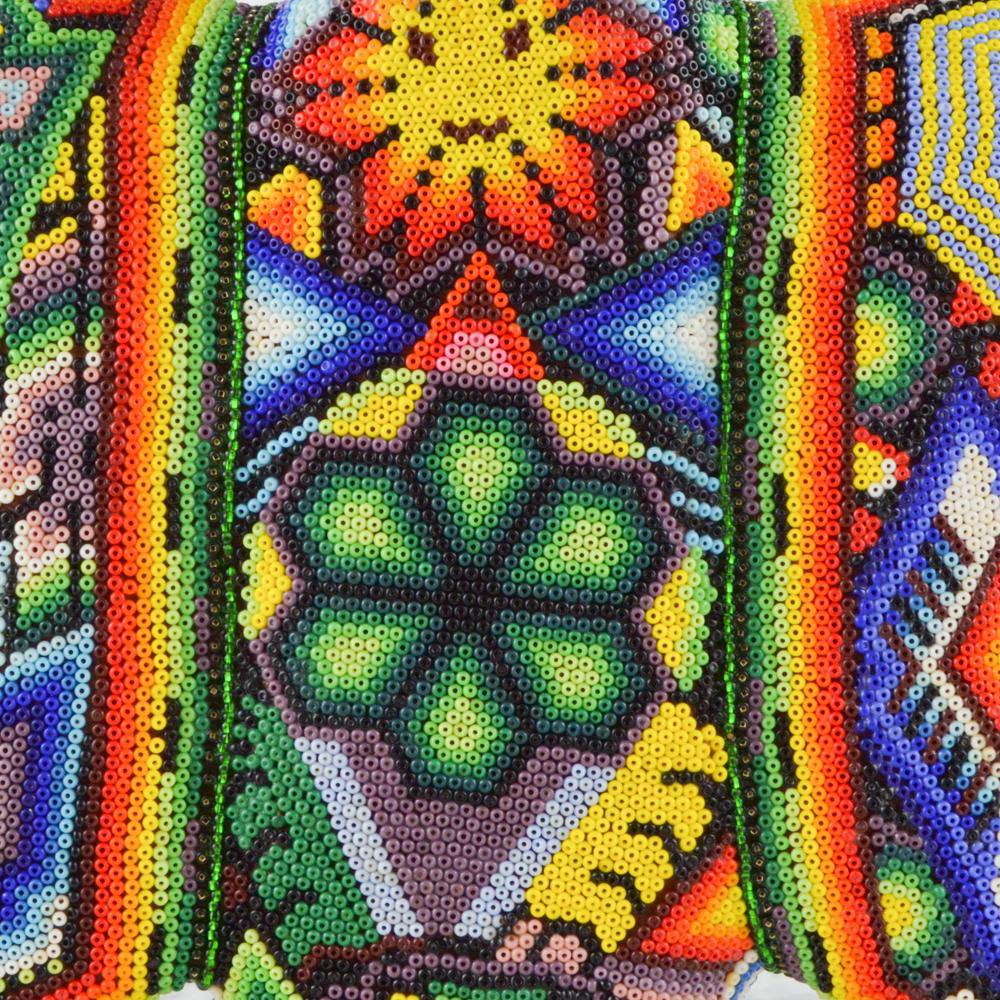 Huichol Art Beaded Animals Eagle - Magia Mexica 