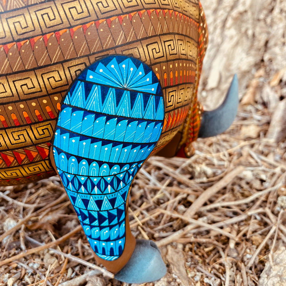 Wild Pig Alebrije Oaxacan Wood Carving - magiamexica.com