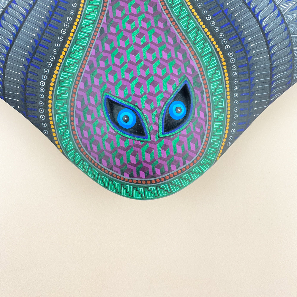 Stingray Alebrije Oaxacan Wood Carving - magiamexica.com