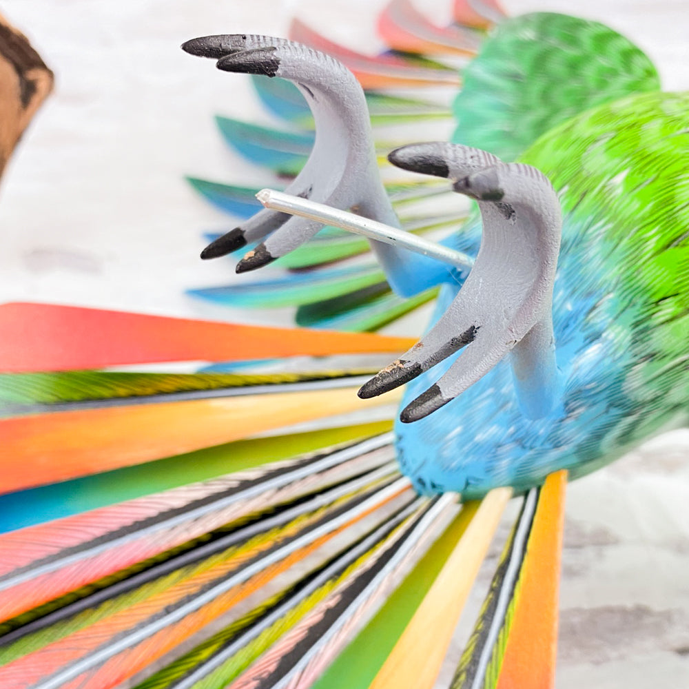 Parrot Alebrije Oaxacan Wood Carving - magiamexica.com