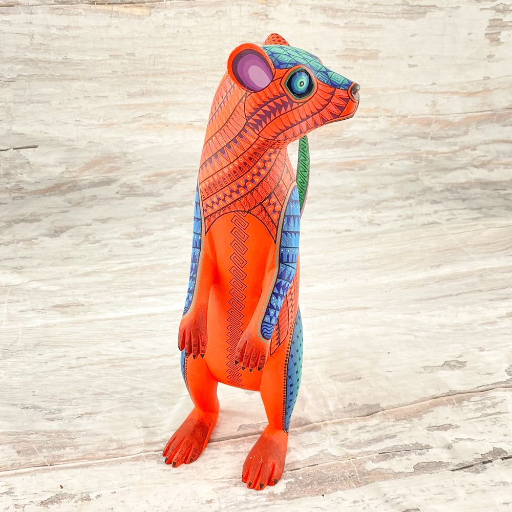 Otter Alebrije Oaxacan Wood Carving - magiamexica.com