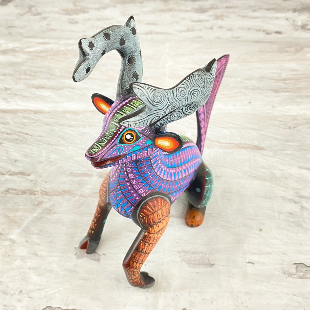 Deer Alebrije Oaxacan Wood Carving - magiamexica.com