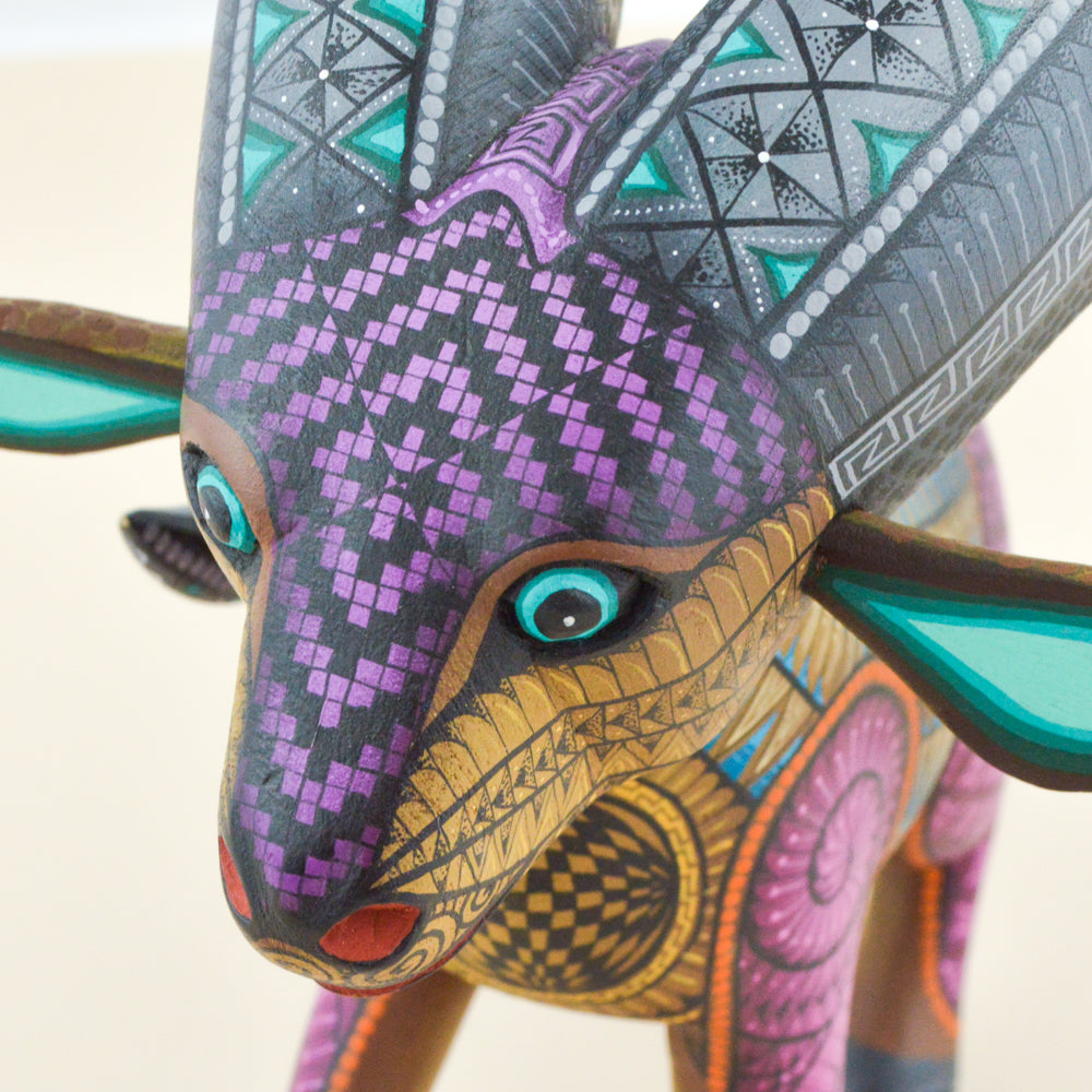 Ram Alebrije Oaxacan Wood Carving - magiamexica.com