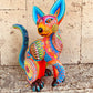 Cat Alebrije Oaxacan Wood Carving - magiamexica.com