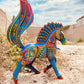 Horse Alebrije Oaxacan Wood Carving - magiamexica.com