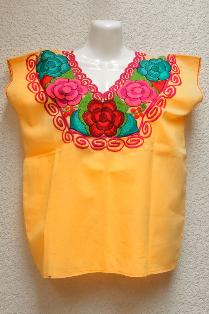 Embroidered Mexican Blouse | Chonita