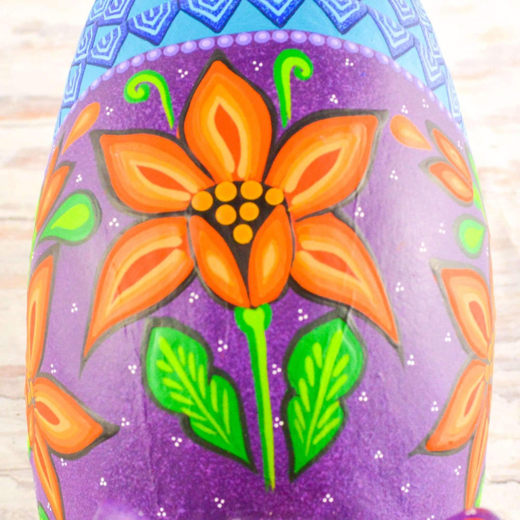 Armadillo Alebrije Oaxacan Wood Carving - Alebrije Huichol Mexican Folk art magiamexica.com