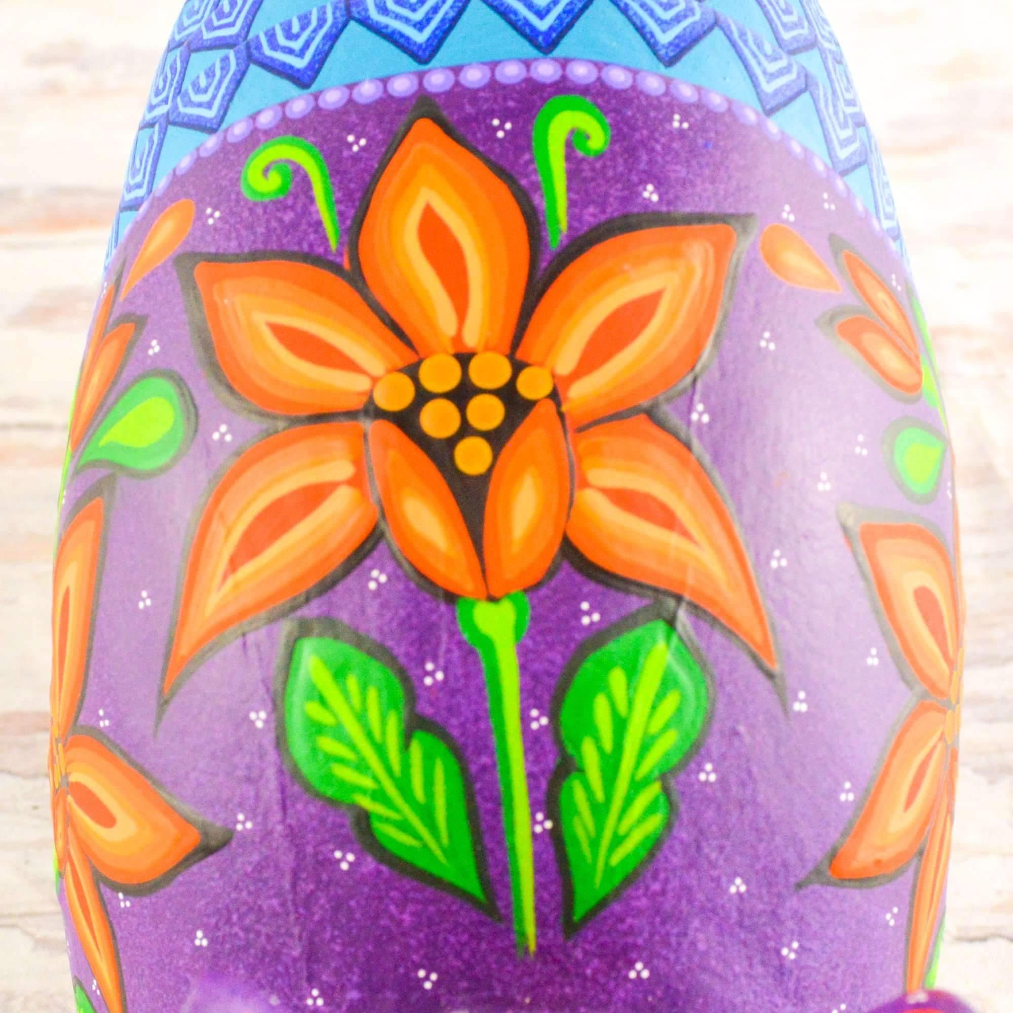 Armadillo Alebrije Oaxacan Wood Carving - Alebrije Huichol Mexican Folk art magiamexica.com