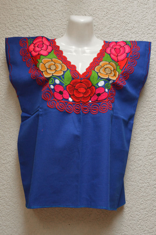 Embroidered Mexican Blouse | Chonita