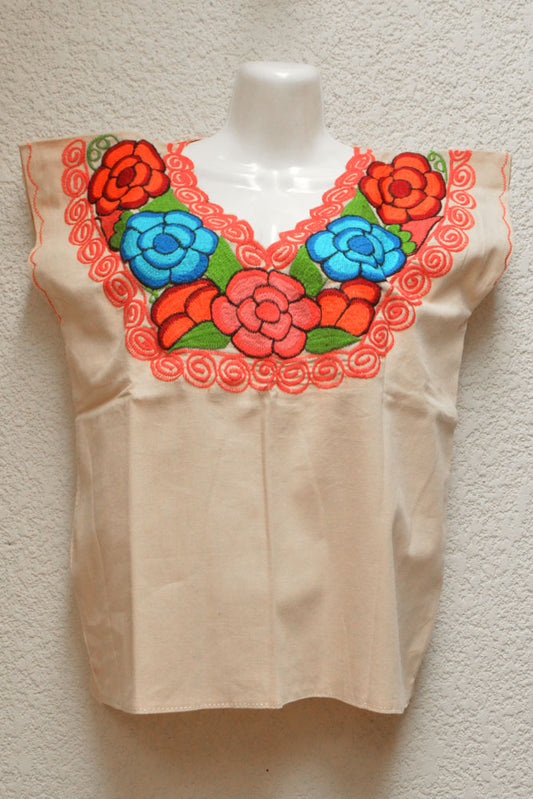 Embroidered Mexican Blouse | Chonita