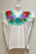 Embroidered Mexican Blouse | Chonita