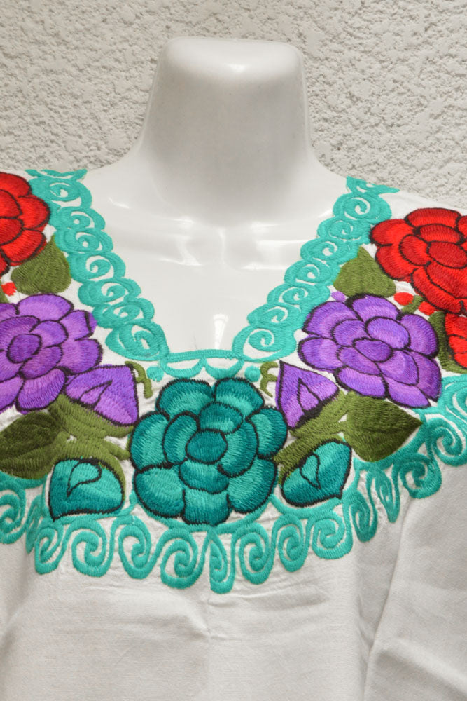 Embroidered Mexican Blouse | Chonita