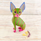 Chihuahua Dog Alebrije Oaxacan Wood Carving - Alebrije Huichol Mexican Folk art magiamexica.com