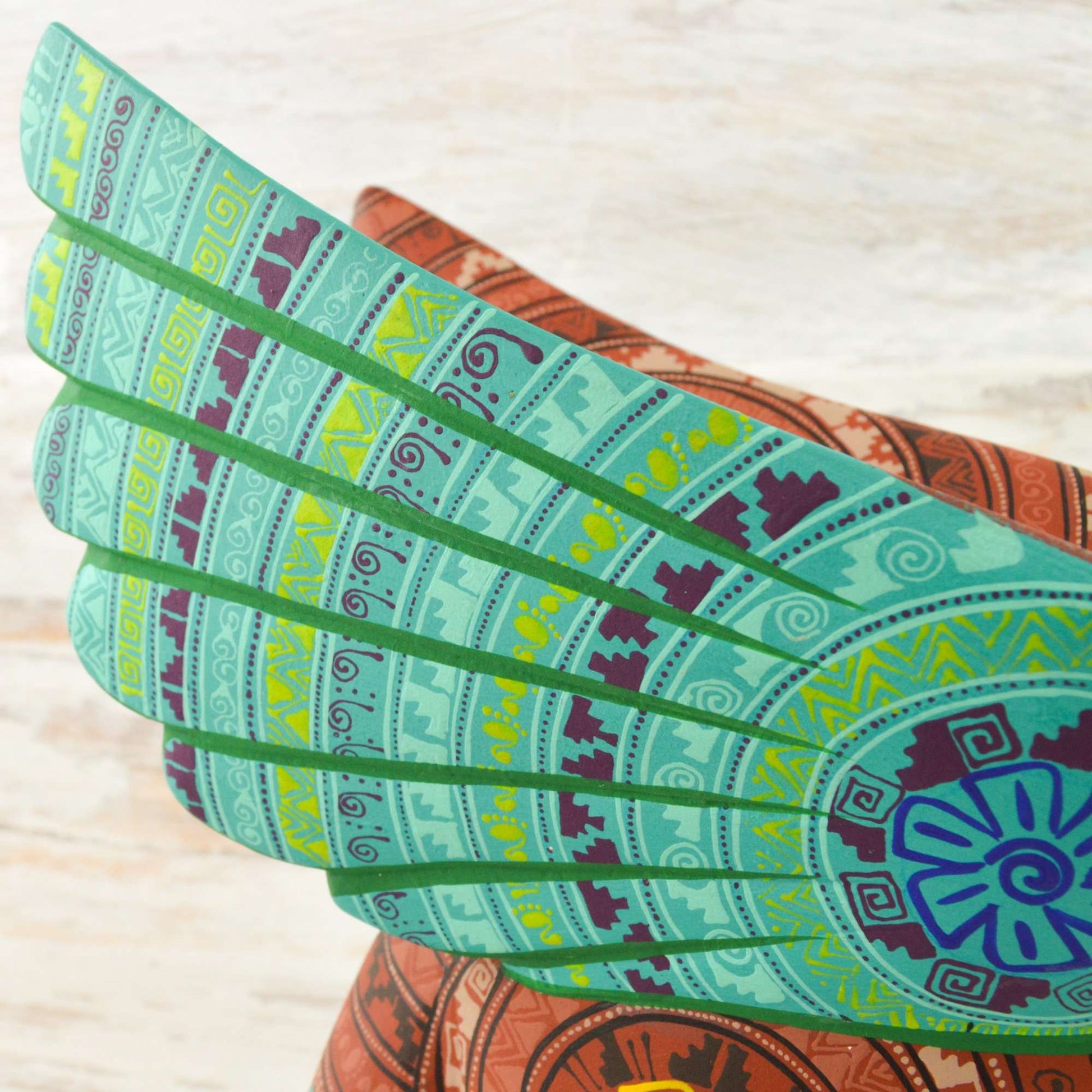 Eagle Alebrije Oaxacan Wood Carving - Alebrije Huichol Mexican Folk art magiamexica.com