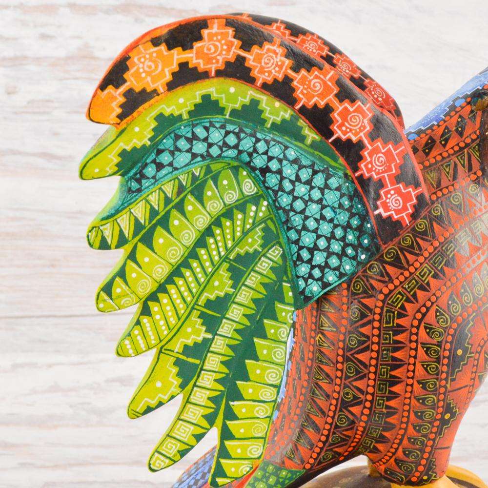 Eagle Alebrije Oaxacan Wood Carving - Alebrije Huichol Mexican Folk art magiamexica.com