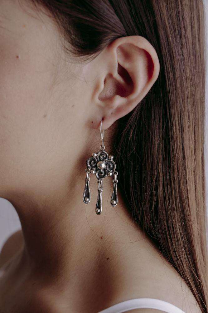 Earrings Duchess - Alebrije Huichol Mexican Folk art magiamexica.com