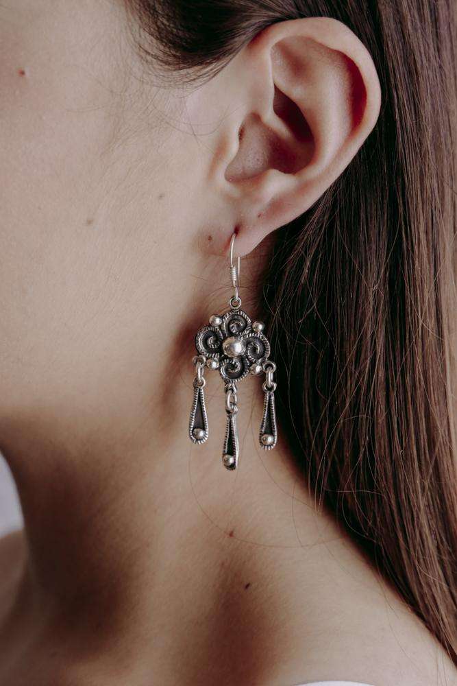 Earrings Duchess - Alebrije Huichol Mexican Folk art magiamexica.com