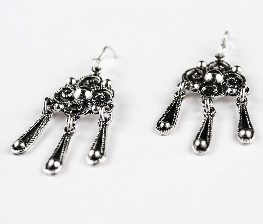 Earrings Duchess - Alebrije Huichol Mexican Folk art magiamexica.com