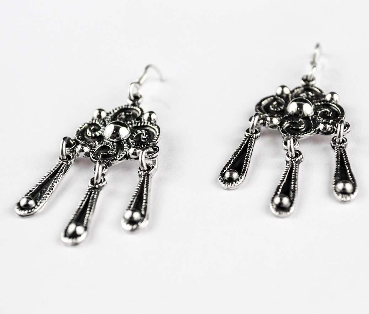 Earrings Duchess - Alebrije Huichol Mexican Folk art magiamexica.com