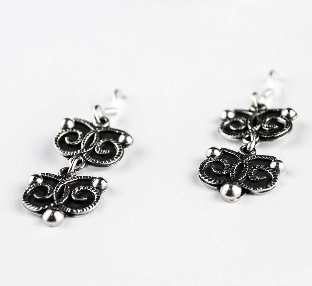 Earrings Owl - Alebrije Huichol Mexican Folk art magiamexica.com