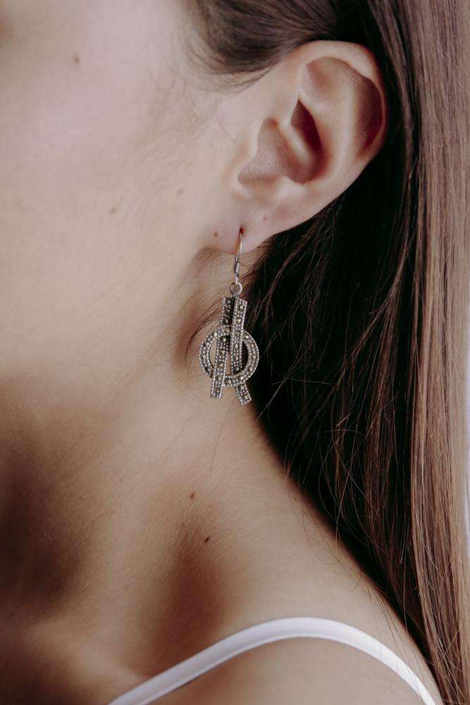 Earrings Ribbons - Alebrije Huichol Mexican Folk art magiamexica.com