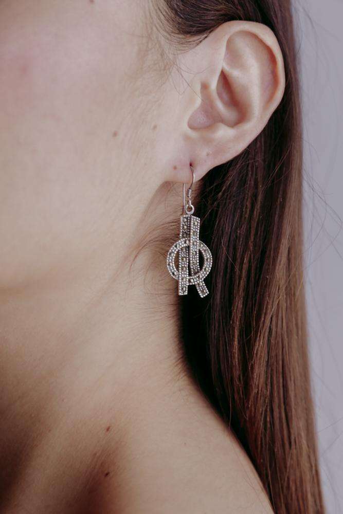 Earrings Ribbons - Alebrije Huichol Mexican Folk art magiamexica.com