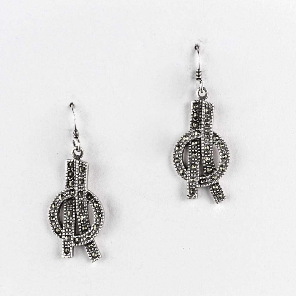 Earrings Ribbons - Alebrije Huichol Mexican Folk art magiamexica.com