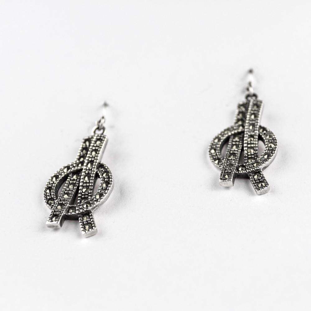 Earrings Ribbons - Alebrije Huichol Mexican Folk art magiamexica.com